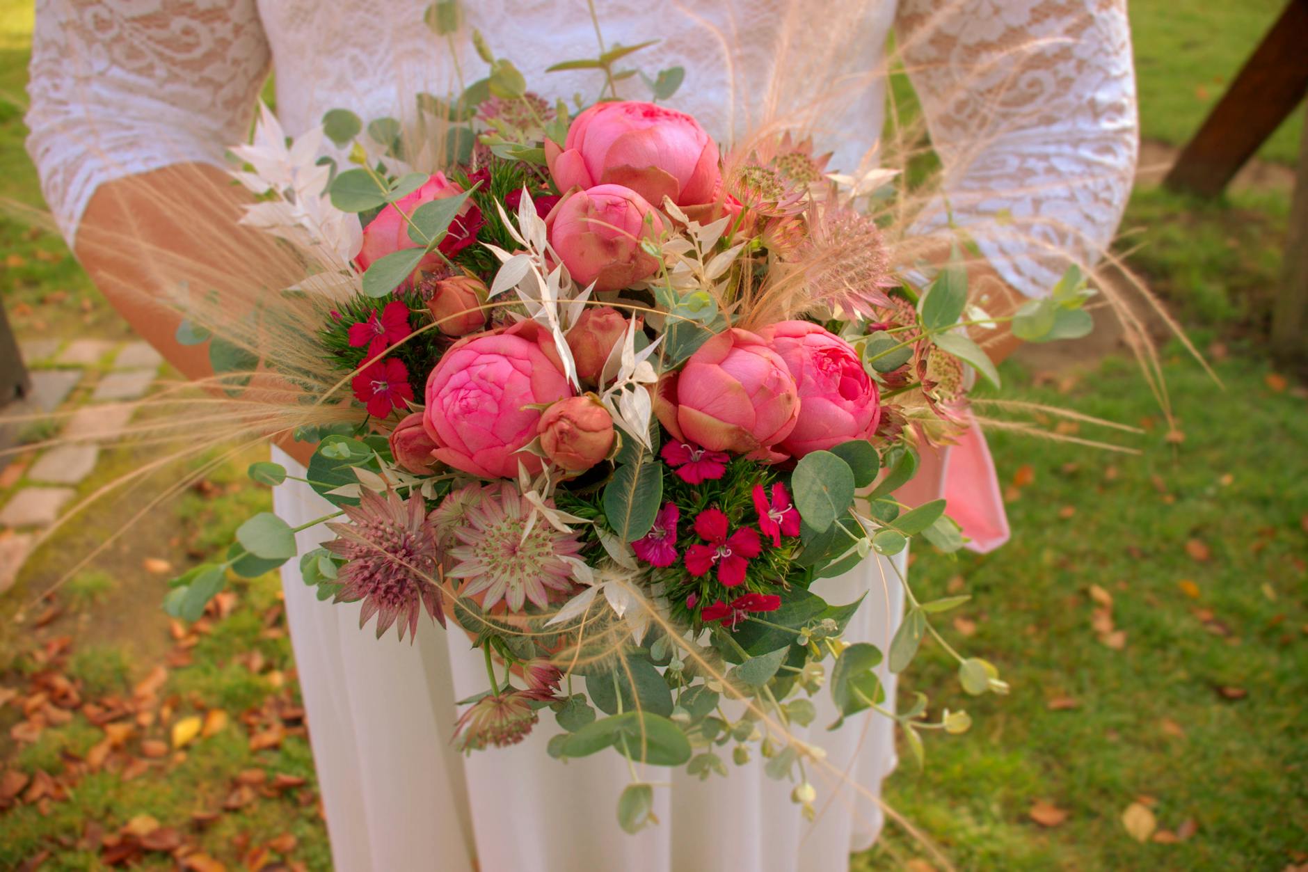 Bouquet von Pfingstrosen